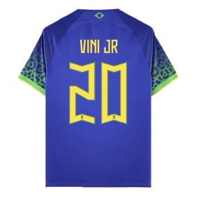 Seconda Maglia Brasile Mondiali 2022 Vinicius Junior 20